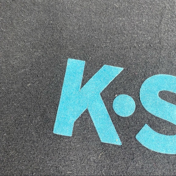 Y2K K-SWISS semi cropped top with logo size Large - Picture 7 of 14